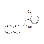 4-Chloro-2-(naphthalen-2-yl)indoline