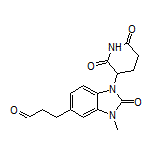 3-[1-(2,6-Dioxopiperidin-3-yl)-3-methyl-2-oxo-2,3-dihydro-1H-benzo[d]imidazol-5-yl]propanal
