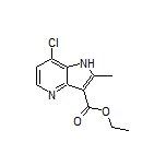 Ethyl 7-Chloro-2-methyl-1H-pyrrolo[3,2-b]pyridine-3-carboxylate
