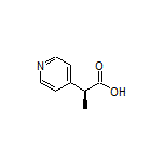 (S)-2-(Pyridin-4-yl)propanoic Acid