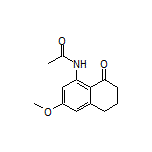 N-(3-Methoxy-8-oxo-5,6,7,8-tetrahydronaphthalen-1-yl)acetamide