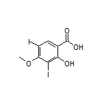 2-Hydroxy-3,5-diiodo-4-methoxybenzoic Acid