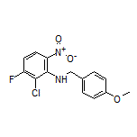 2-Chloro-3-fluoro-N-(4-methoxybenzyl)-6-nitroaniline