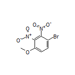 1-Bromo-4-methoxy-2,3-dinitrobenzene