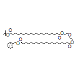 1-Benzyl 20-[2-[2-[[20-(tert-Butoxy)-20-oxoicosanoyl]oxy]ethoxy]ethyl] Icosanedioate