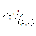 Methyl (2S)-2-(Boc-amino)-3-[6-[(tetrahydro-2H-pyran-2-yl)oxy]-1,6-dihydropyridin-3-yl]propanoate