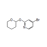 4-Bromo-2-[(tetrahydro-2H-pyran-2-yl)oxy]pyridine
