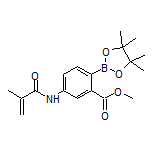 4-Methacrylamido-2-(methoxycarbonyl)phenylboronic Acid Pinacol Ester