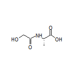 (S)-2-(2-Hydroxyacetamido)propanoic Acid