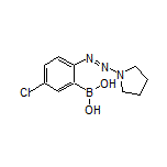 5-Chloro-2-(pyrrolidin-1-yldiazenyl)phenylboronic Acid