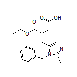 (E)-4-(1-Benzyl-2-methyl-1H-imidazol-5-yl)-3-(ethoxycarbonyl)-3-butenoic Acid