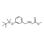 Methyl [3-[(tert-Butyldimethylsilyl)oxy]benzyl]glycinate