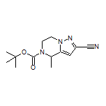 5-Boc-4-methyl-4,5,6,7-tetrahydropyrazolo[1,5-a]pyrazine-2-carbonitrile