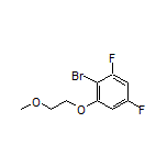 2-Bromo-1,5-difluoro-3-(2-methoxyethoxy)benzene