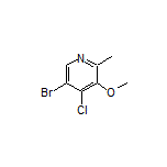 5-Bromo-4-chloro-3-methoxy-2-methylpyridine