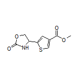 Methyl 5-(2-Oxooxazolidin-4-yl)thiophene-3-carboxylate