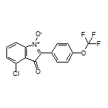 4-Chloro-3-oxo-2-[4-(trifluoromethoxy)phenyl]-3H-indole 1-Oxide