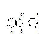 4-Chloro-2-(3,5-difluorophenyl)-3-oxo-3H-indole 1-Oxide