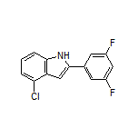 4-Chloro-2-(3,5-difluorophenyl)-1H-indole