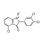 4-Chloro-2-(3,4-dichlorophenyl)-3-oxo-3H-indole 1-Oxide
