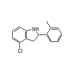 4-Chloro-2-(o-tolyl)indoline