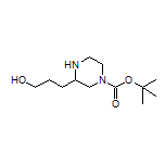 3-(4-Boc-piperazin-2-yl)-1-propanol