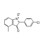 2-(4-Chlorophenyl)-4-methyl-3-oxo-3H-indole 1-Oxide