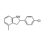 2-(4-Chlorophenyl)-4-methylindoline
