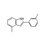 4-Methyl-2-(m-tolyl)-1H-indole