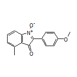 2-(4-Methoxyphenyl)-4-methyl-3-oxo-3H-indole 1-Oxide