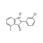 2-(3-Chlorophenyl)-4-methyl-3-oxo-3H-indole 1-Oxide