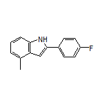 2-(4-Fluorophenyl)-4-methyl-1H-indole