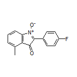 2-(4-Fluorophenyl)-4-methyl-3-oxo-3H-indole 1-Oxide