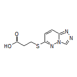 3-([1,2,4]Triazolo[4,3-b]pyridazin-6-ylthio)propanoic Acid