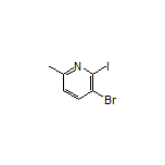 3-Bromo-2-iodo-6-methylpyridine
