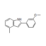 2-(3-Methoxyphenyl)-4-methyl-1H-indole