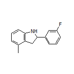 2-(3-Fluorophenyl)-4-methylindoline