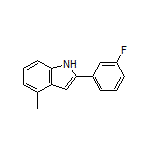 2-(3-Fluorophenyl)-4-methyl-1H-indole