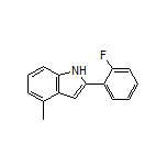 2-(2-Fluorophenyl)-4-methyl-1H-indole