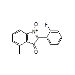 2-(2-Fluorophenyl)-4-methyl-3-oxo-3H-indole 1-Oxide