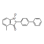 2-(4-Biphenylyl)-4-methyl-3-oxo-3H-indole 1-Oxide