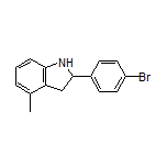 2-(4-Bromophenyl)-4-methylindoline