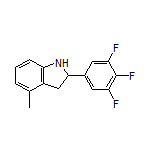 4-Methyl-2-(3,4,5-trifluorophenyl)indoline