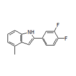 2-(3,4-Difluorophenyl)-4-methyl-1H-indole