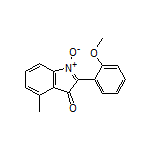 2-(2-Methoxyphenyl)-4-methyl-3-oxo-3H-indole 1-Oxide