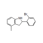 2-(2-Bromophenyl)-4-methylindoline