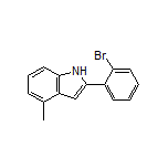2-(2-Bromophenyl)-4-methyl-1H-indole