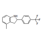 4-Methyl-2-[4-(trifluoromethyl)phenyl]indoline