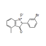 2-(3-Bromophenyl)-4-methyl-3-oxo-3H-indole 1-Oxide