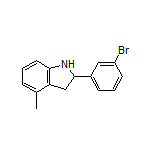 2-(3-Bromophenyl)-4-methylindoline